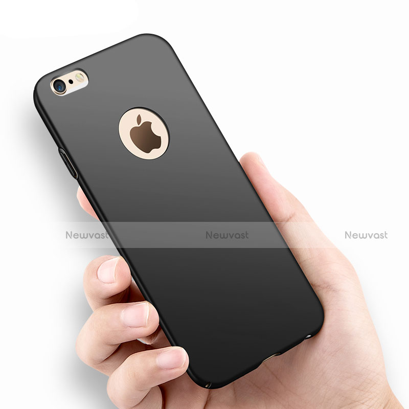 Hard Rigid Plastic Matte Finish Snap On Case P08 for Apple iPhone 6S Plus Black