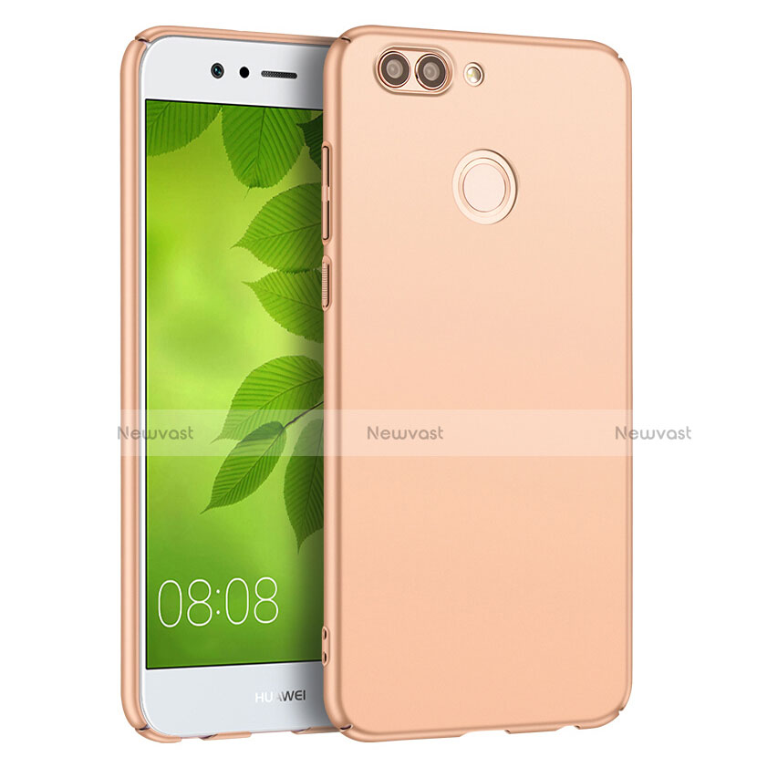 Hard Rigid Plastic Matte Finish Snap On Case Q02 for Huawei Nova 2 Gold