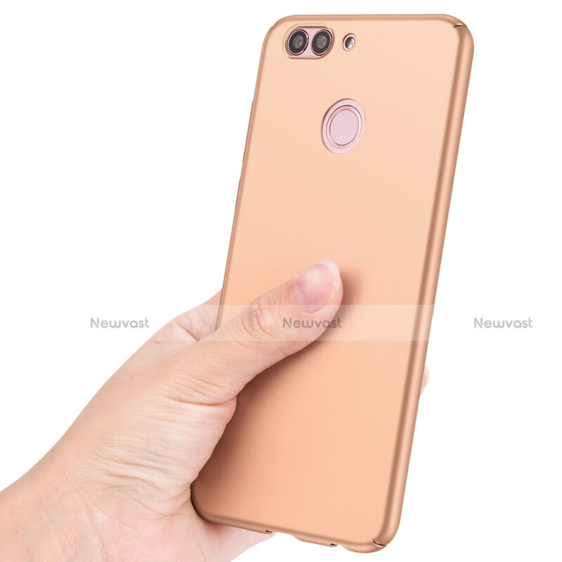 Hard Rigid Plastic Matte Finish Snap On Case Q04 for Huawei Nova 2 Plus Gold