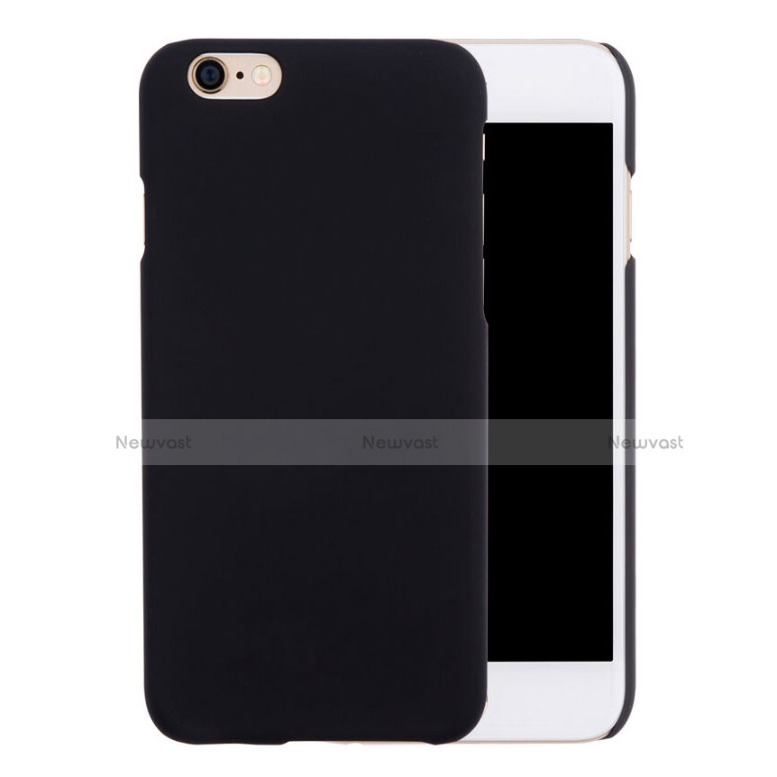 Hard Rigid Plastic Matte Finish Snap On Cover for Apple iPhone 6S Plus Black