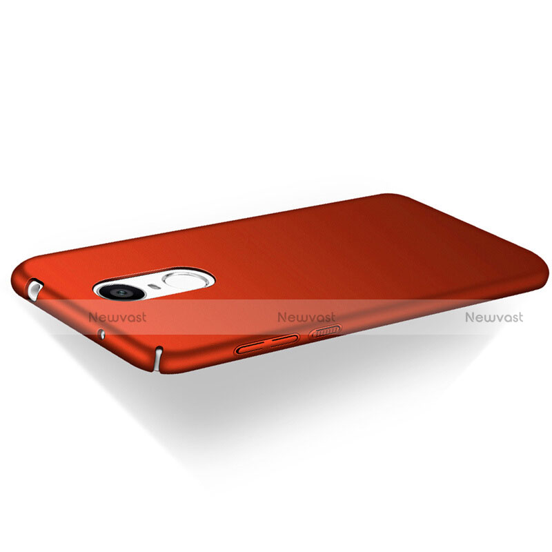 Hard Rigid Plastic Matte Finish Snap On Cover for Huawei Enjoy 6 Red
