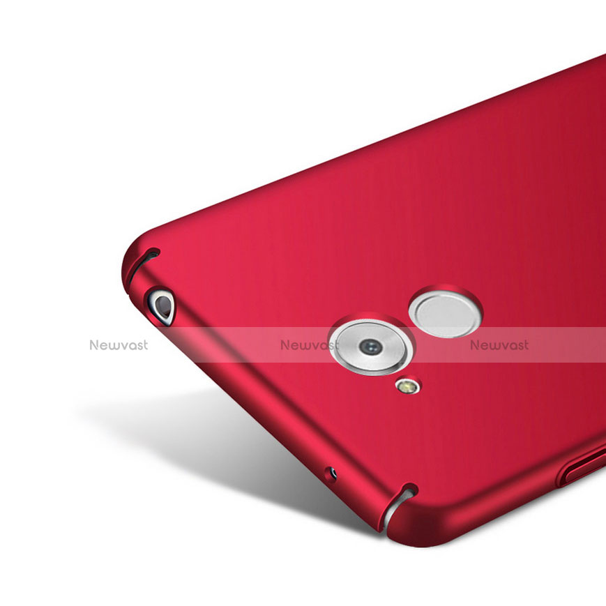Hard Rigid Plastic Matte Finish Snap On Cover for Huawei Enjoy 6S Red