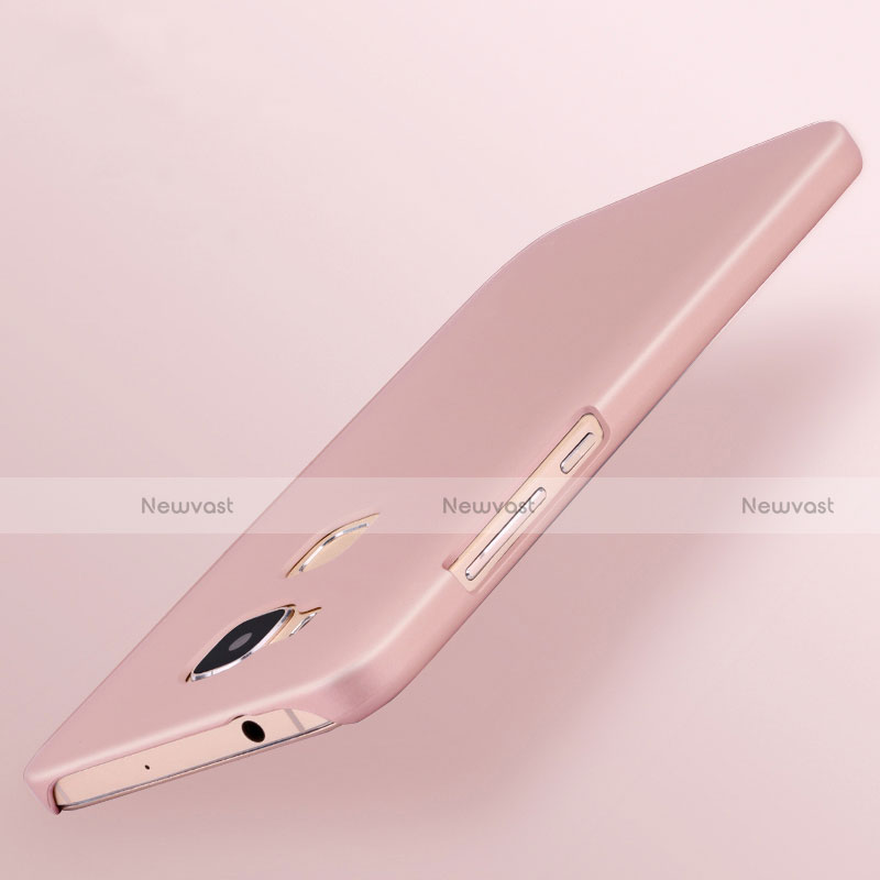 Hard Rigid Plastic Matte Finish Snap On Cover for Huawei GX8 Pink
