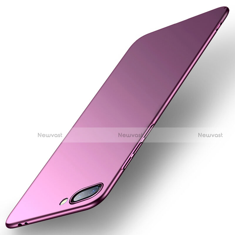 Hard Rigid Plastic Matte Finish Snap On Cover for Huawei Honor 10 Purple