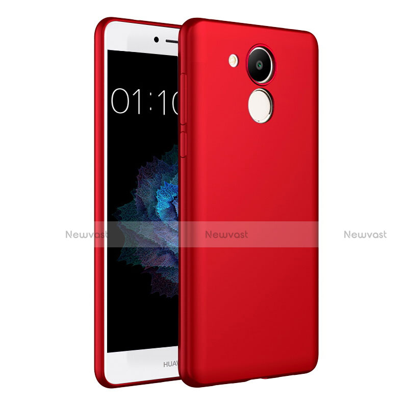 Hard Rigid Plastic Matte Finish Snap On Cover for Huawei Honor 6A Red