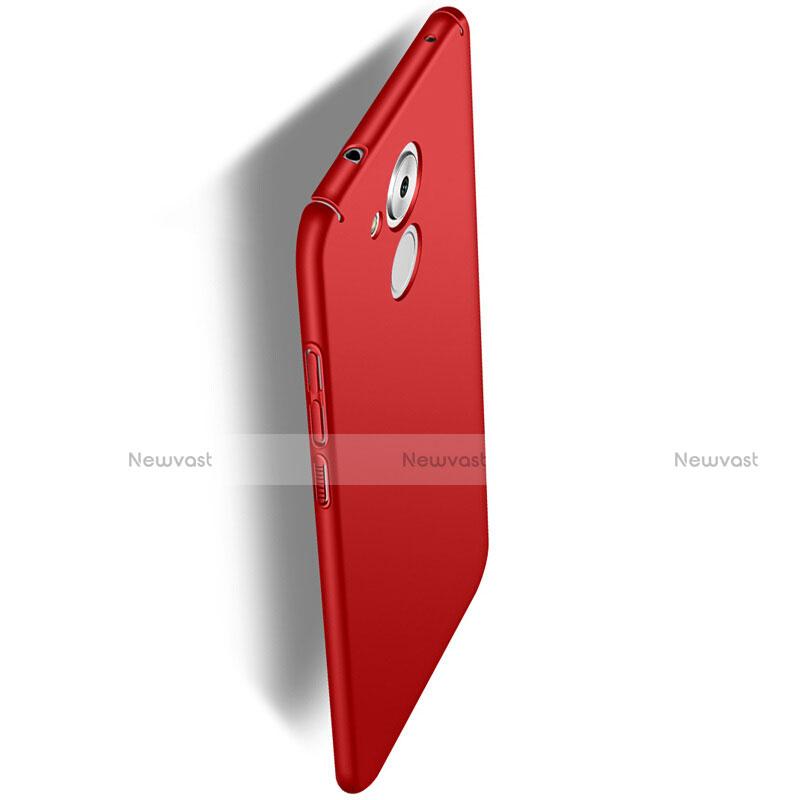 Hard Rigid Plastic Matte Finish Snap On Cover for Huawei Honor 6C Red