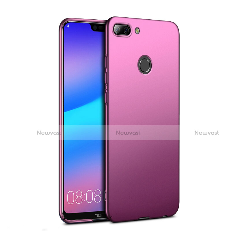 Hard Rigid Plastic Matte Finish Snap On Cover for Huawei Honor 9i Purple