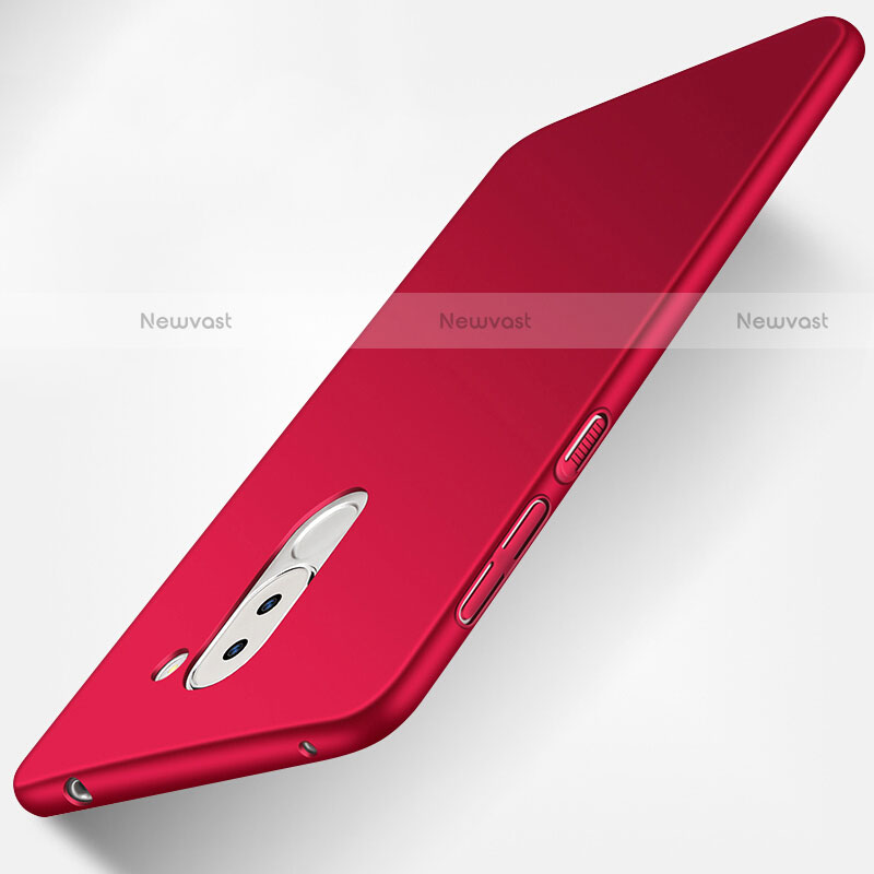 Hard Rigid Plastic Matte Finish Snap On Cover for Huawei Mate 9 Lite Red