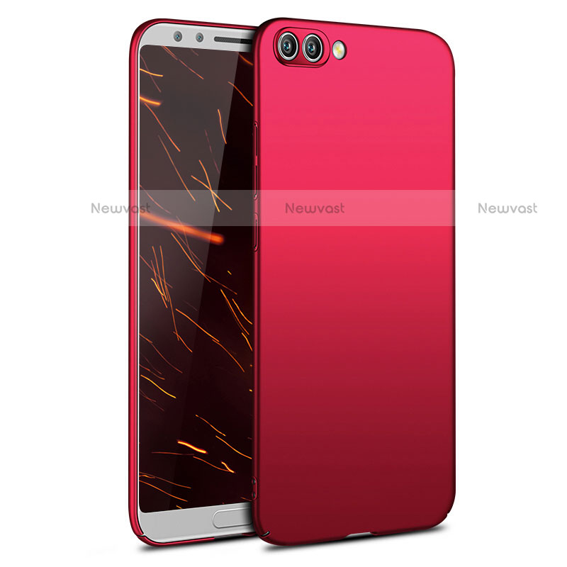 Hard Rigid Plastic Matte Finish Snap On Cover for Huawei Nova 2S Red
