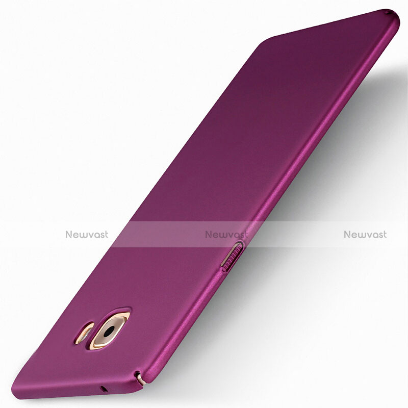 Hard Rigid Plastic Matte Finish Snap On Cover for Samsung Galaxy C9 Pro C9000 Purple