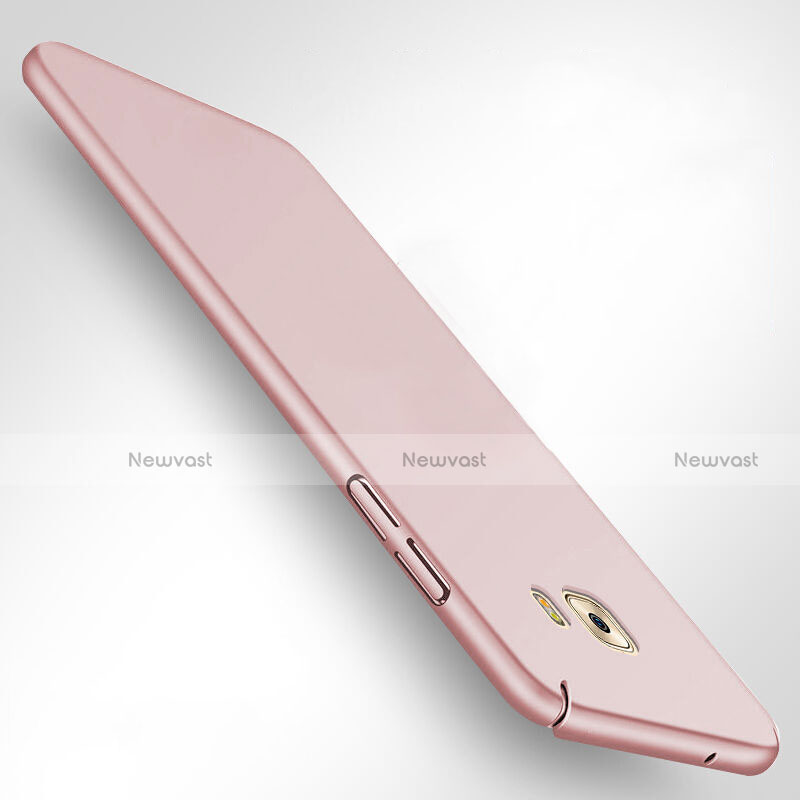 Hard Rigid Plastic Matte Finish Snap On Cover for Samsung Galaxy C9 Pro C9000 Rose Gold