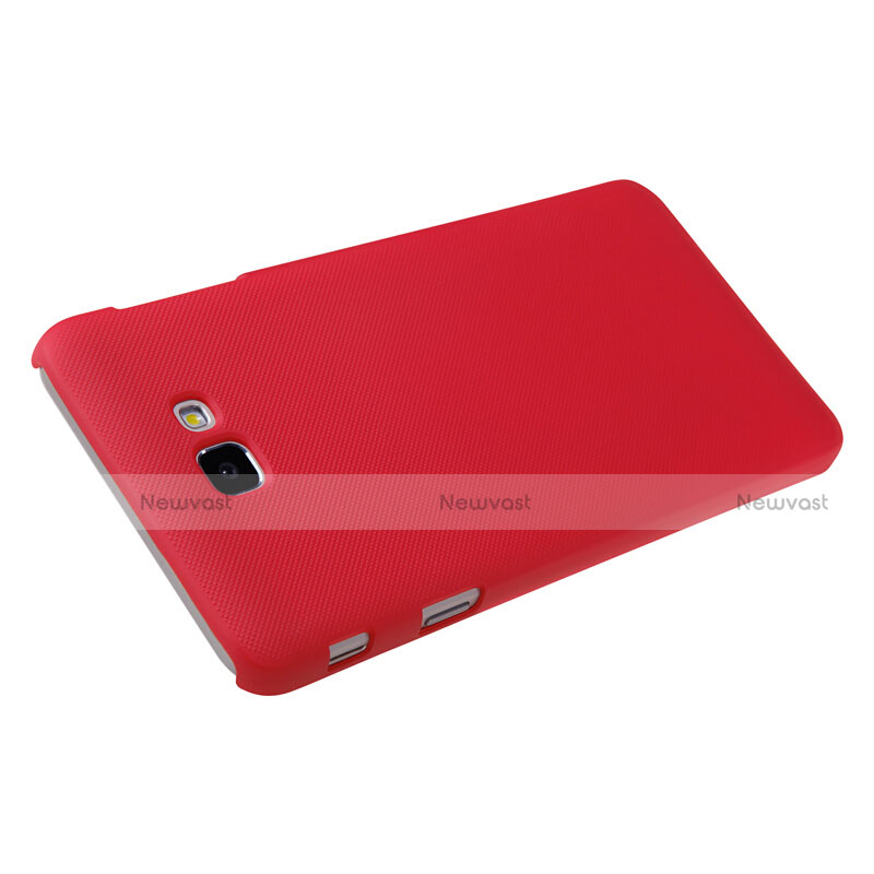 Hard Rigid Plastic Matte Finish Snap On Cover for Samsung Galaxy On5 (2016) G570 G570F Red