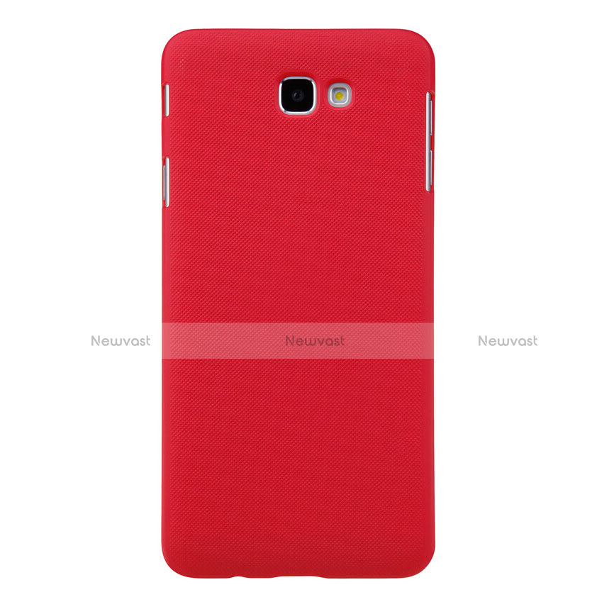 Hard Rigid Plastic Matte Finish Snap On Cover for Samsung Galaxy On5 (2016) G570 G570F Red