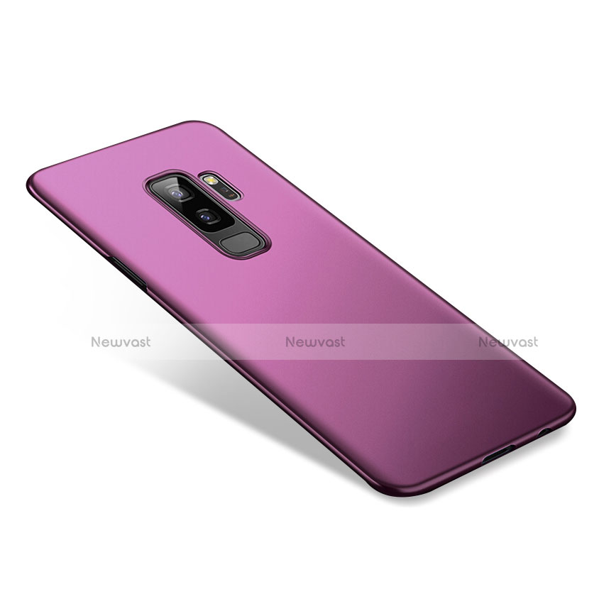 Hard Rigid Plastic Matte Finish Snap On Cover for Samsung Galaxy S9 Plus Purple