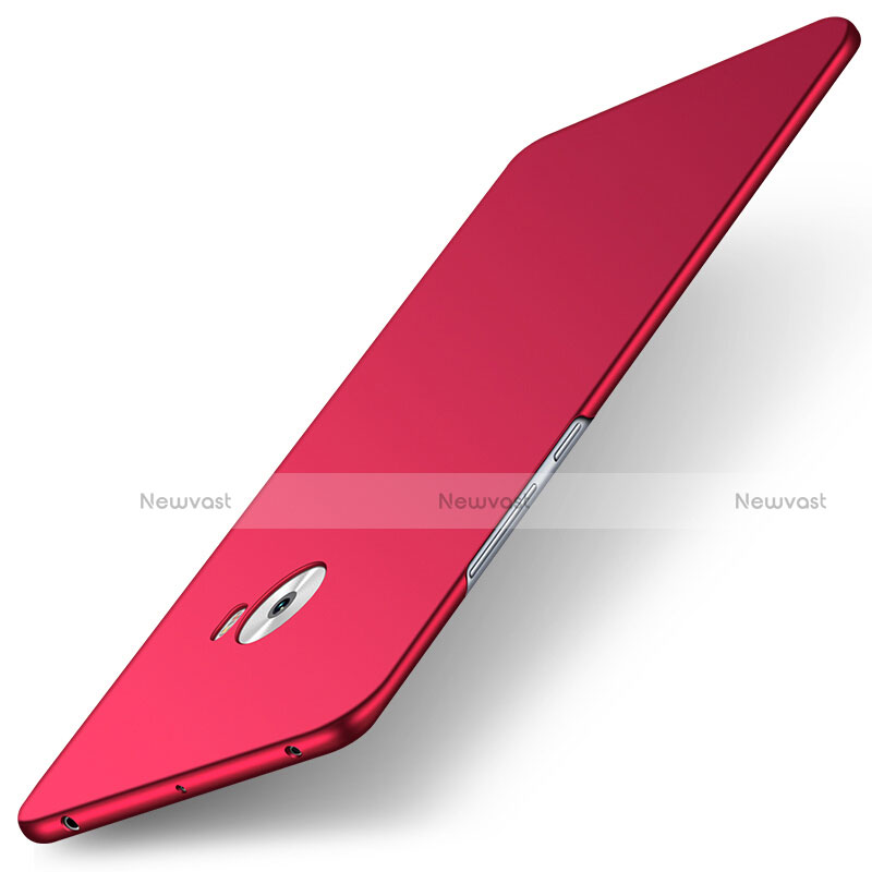 Hard Rigid Plastic Matte Finish Snap On Cover for Xiaomi Mi Note 2 Special Edition Red