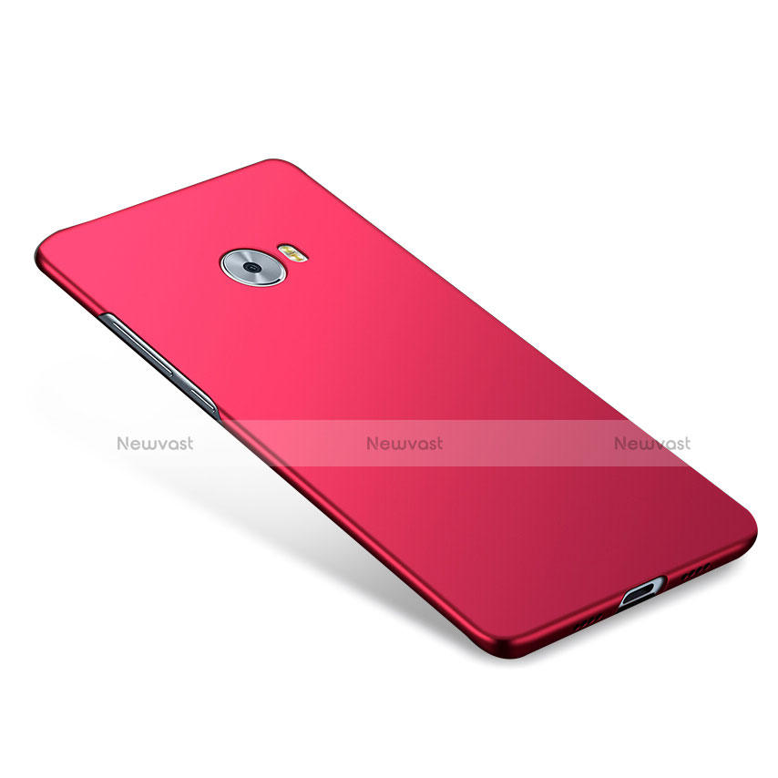 Hard Rigid Plastic Matte Finish Snap On Cover for Xiaomi Mi Note 2 Special Edition Red