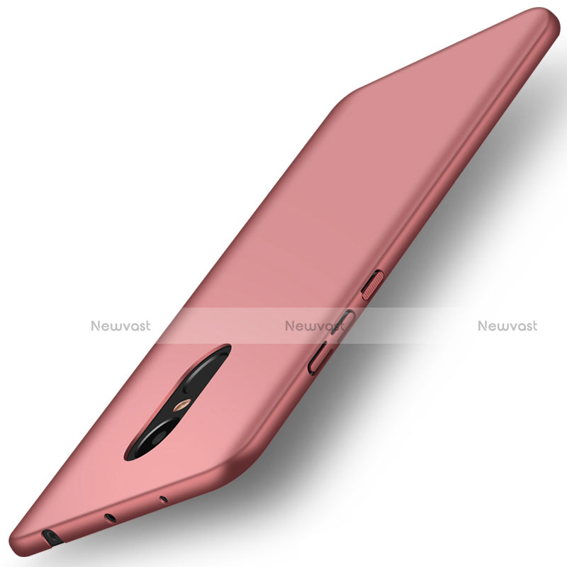 Hard Rigid Plastic Matte Finish Snap On Cover for Xiaomi Redmi Note 4X High Edition Rose Gold