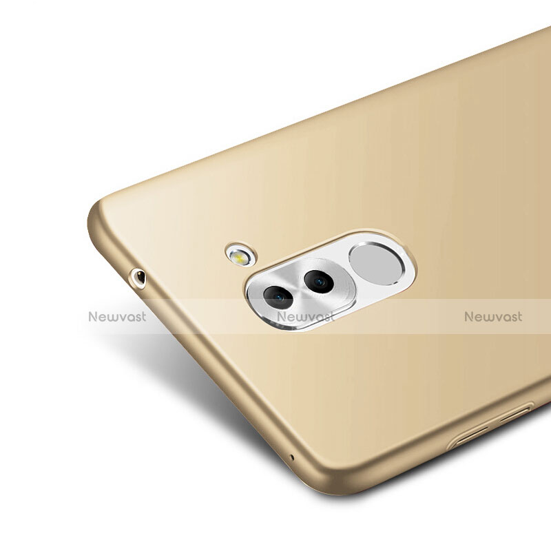 Hard Rigid Plastic Matte Finish Snap On Cover M01 for Huawei Honor 6X Gold