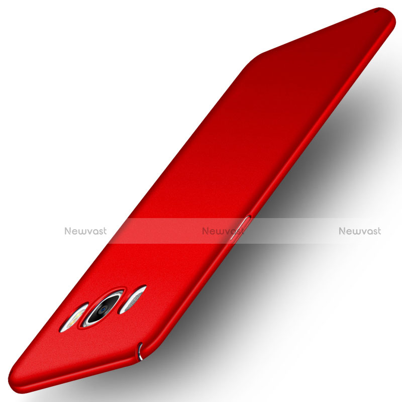 Hard Rigid Plastic Matte Finish Snap On Cover M01 for Samsung Galaxy J5 (2016) J510FN J5108 Red