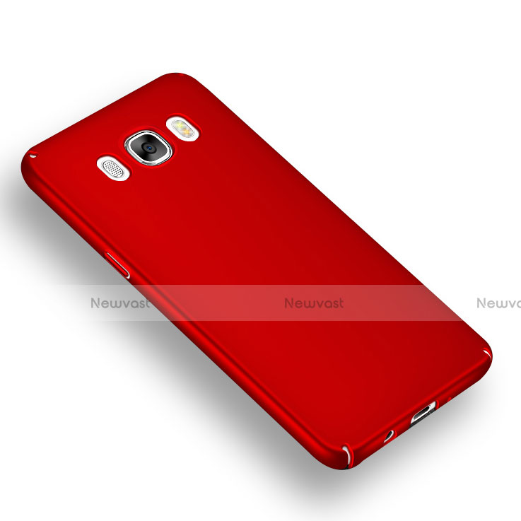 Hard Rigid Plastic Matte Finish Snap On Cover M01 for Samsung Galaxy J5 (2016) J510FN J5108 Red