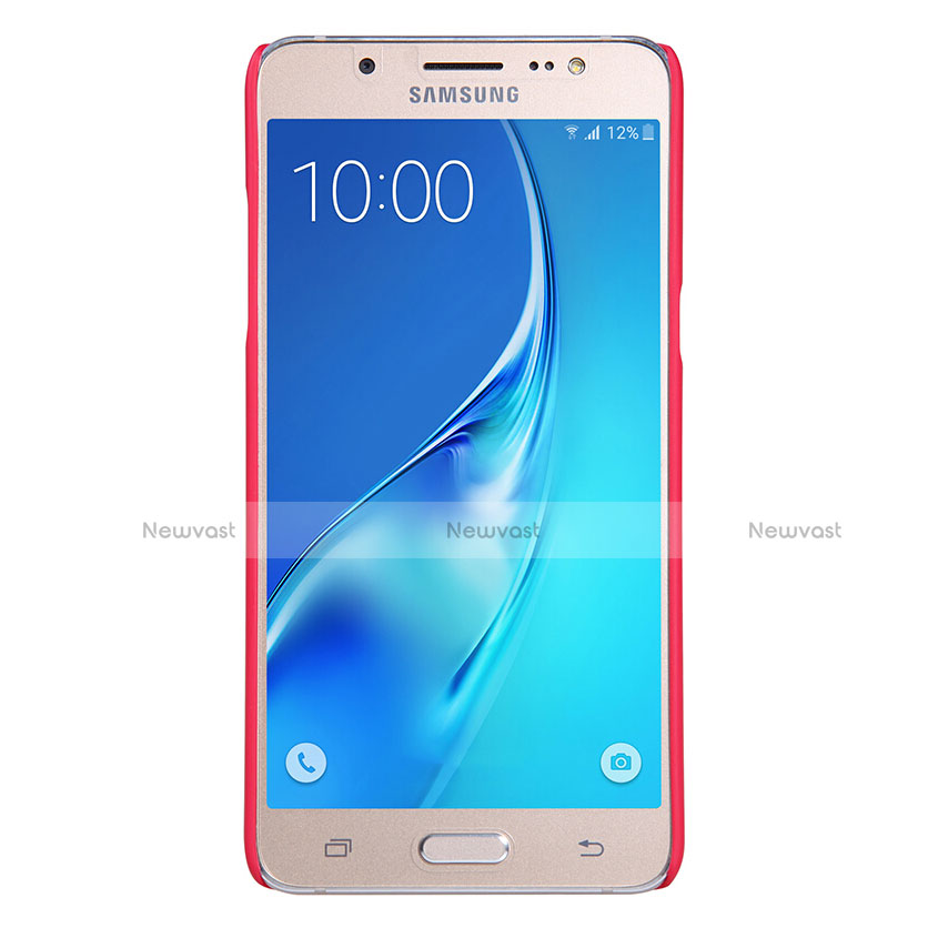 Hard Rigid Plastic Matte Finish Snap On Cover M02 for Samsung Galaxy J5 (2016) J510FN J5108 Red