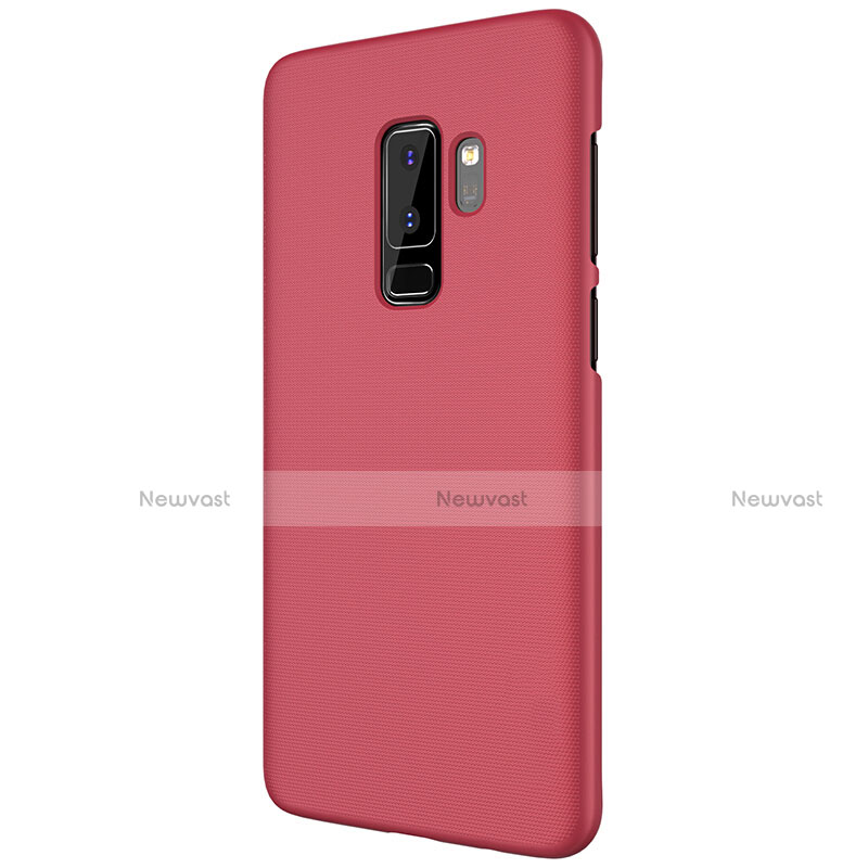 Hard Rigid Plastic Matte Finish Snap On Cover M02 for Samsung Galaxy S9 Plus Red