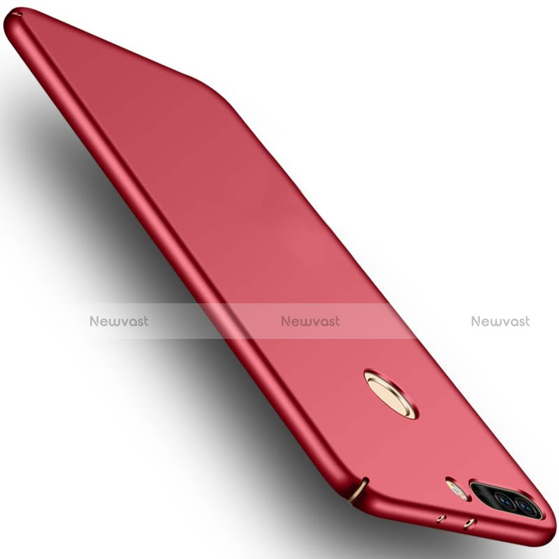 Hard Rigid Plastic Matte Finish Snap On Cover M03 for Huawei Honor 8 Pro Red