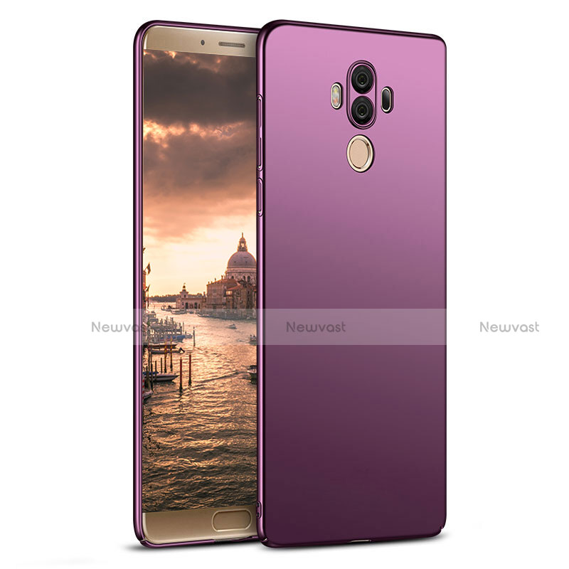 Hard Rigid Plastic Matte Finish Snap On Cover M03 for Huawei Mate 10 Pro Purple