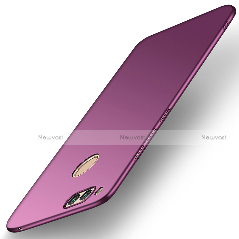 Hard Rigid Plastic Matte Finish Snap On Cover M09 for Huawei Honor 7X Purple