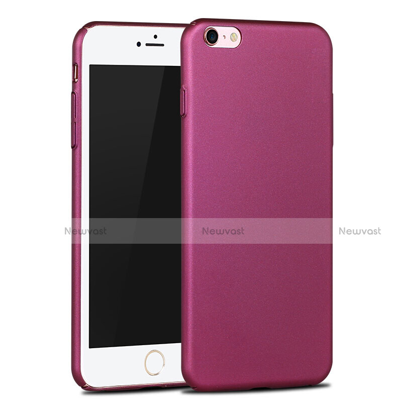 Hard Rigid Plastic Matte Finish Snap On Cover P06 for Apple iPhone 6S Plus Purple
