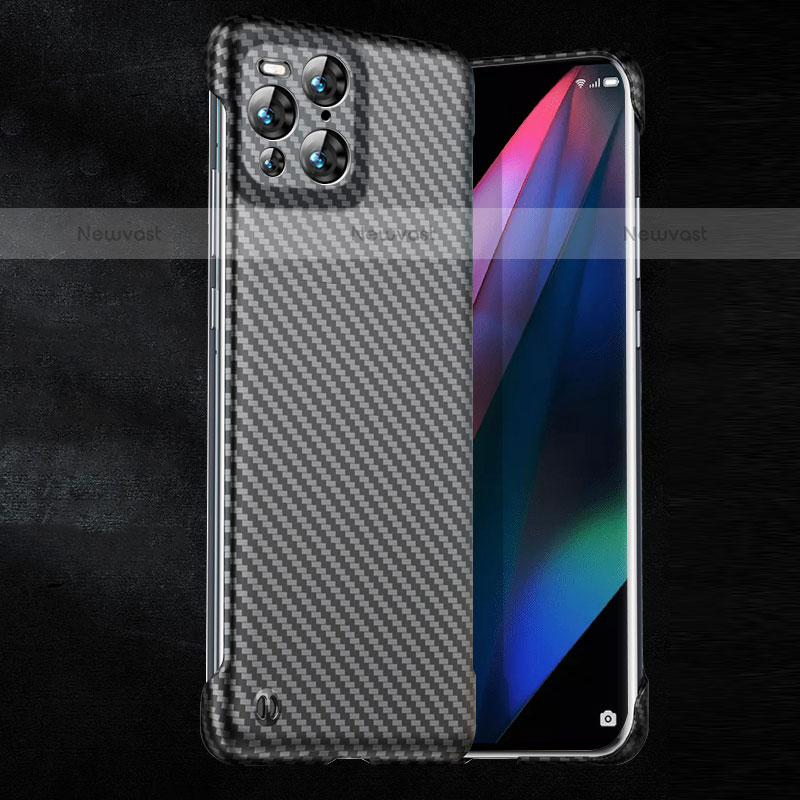 Hard Rigid Plastic Matte Finish Twill Snap On Case Cover for Oppo Find X3 Pro 5G