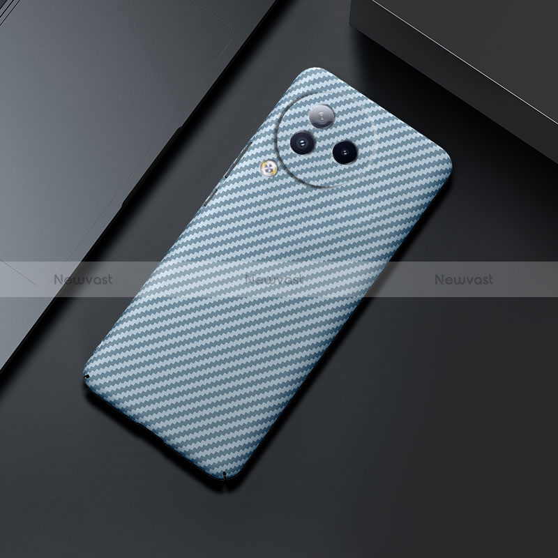 Hard Rigid Plastic Matte Finish Twill Snap On Case Cover for Xiaomi Civi 3 5G Sky Blue