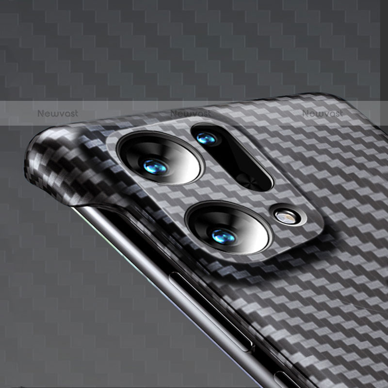 Hard Rigid Plastic Matte Finish Twill Snap On Case Cover T01 for Oppo Find X5 Pro 5G