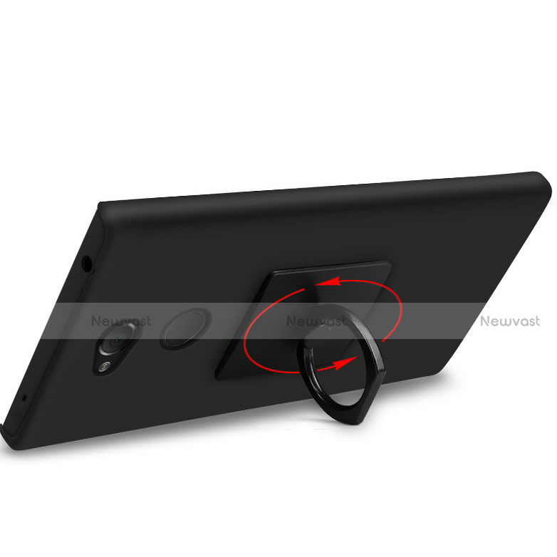 Hard Rigid Plastic Quicksand Cover Case for Sony Xperia L2