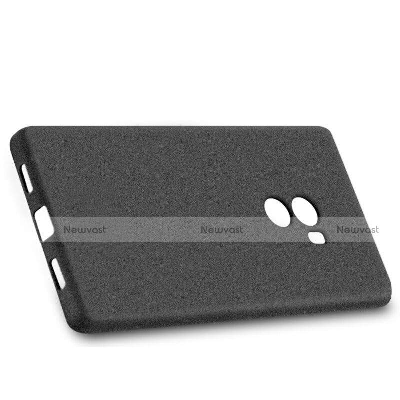 Hard Rigid Plastic Quicksand Cover Case for Xiaomi Mi Mix Black