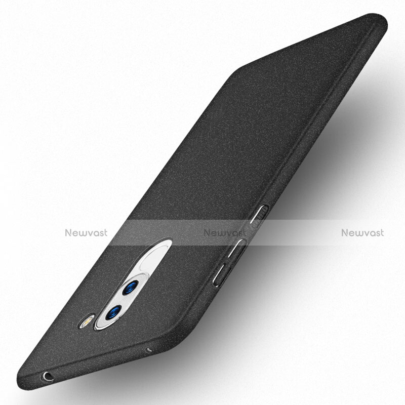 Hard Rigid Plastic Quicksand Cover for Huawei GR5 (2017) Black