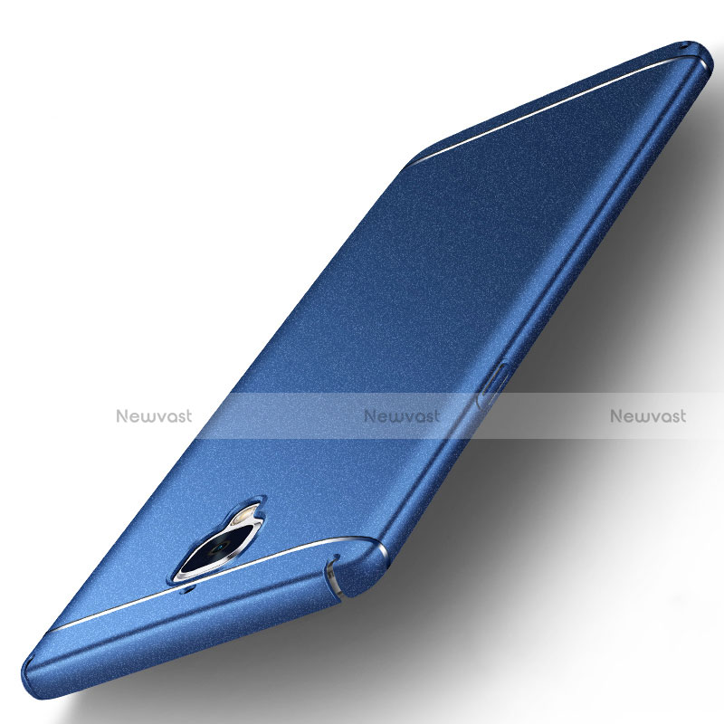 Hard Rigid Plastic Quicksand Cover for OnePlus 3T Blue