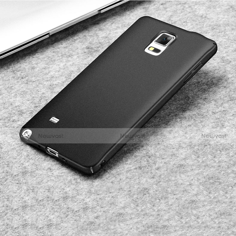 Hard Rigid Plastic Quicksand Cover for Samsung Galaxy Note 4 SM-N910F Black