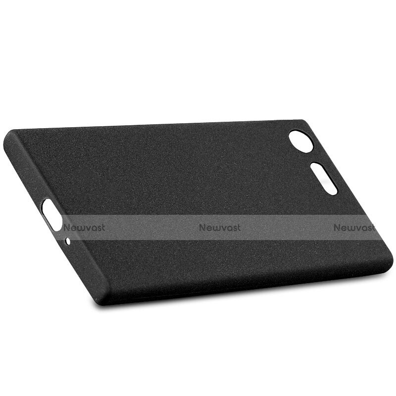 Hard Rigid Plastic Quicksand Cover for Sony Xperia XZ Premium Black