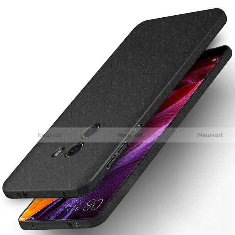 Hard Rigid Plastic Quicksand Cover for Xiaomi Mi Mix Black