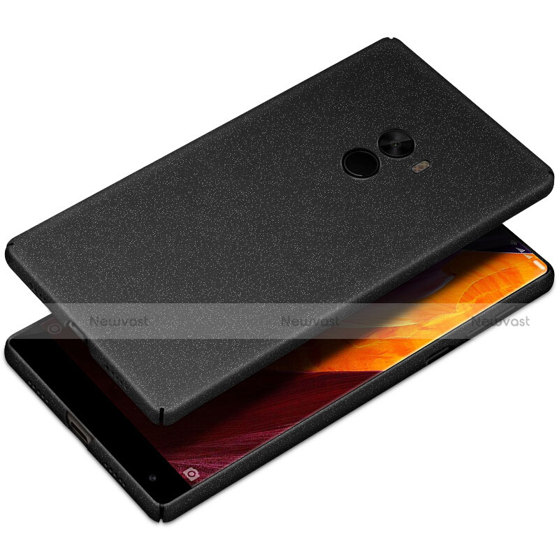 Hard Rigid Plastic Quicksand Cover for Xiaomi Mi Mix Black