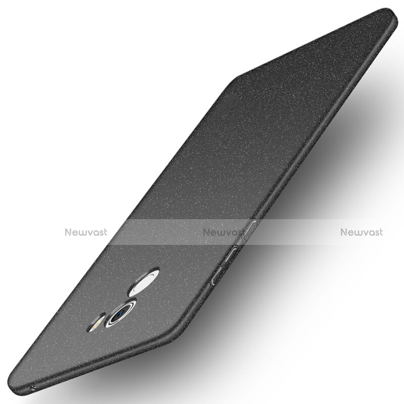 Hard Rigid Plastic Quicksand Cover for Xiaomi Mi Mix Evo Black