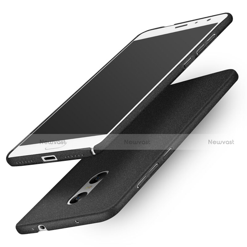 Hard Rigid Plastic Quicksand Cover for Xiaomi Redmi Pro Black