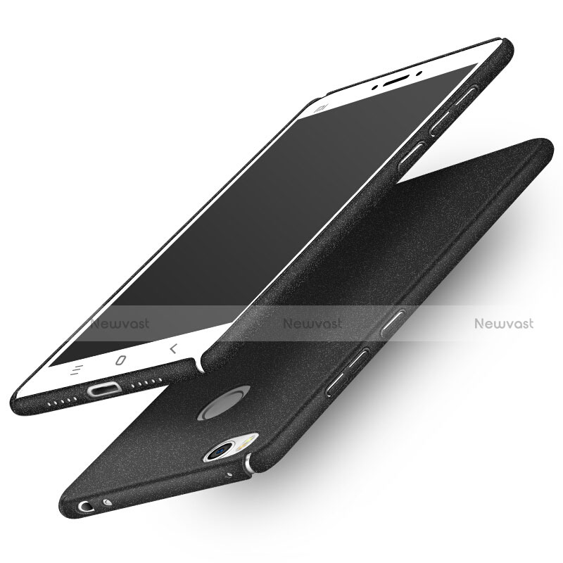 Hard Rigid Plastic Quicksand Cover Q01 for Xiaomi Mi 4S Black