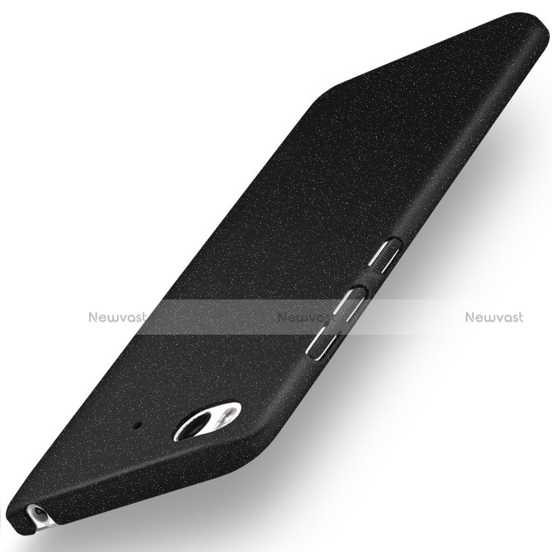 Hard Rigid Plastic Quicksand Cover Q01 for Xiaomi Mi 5S 4G Black