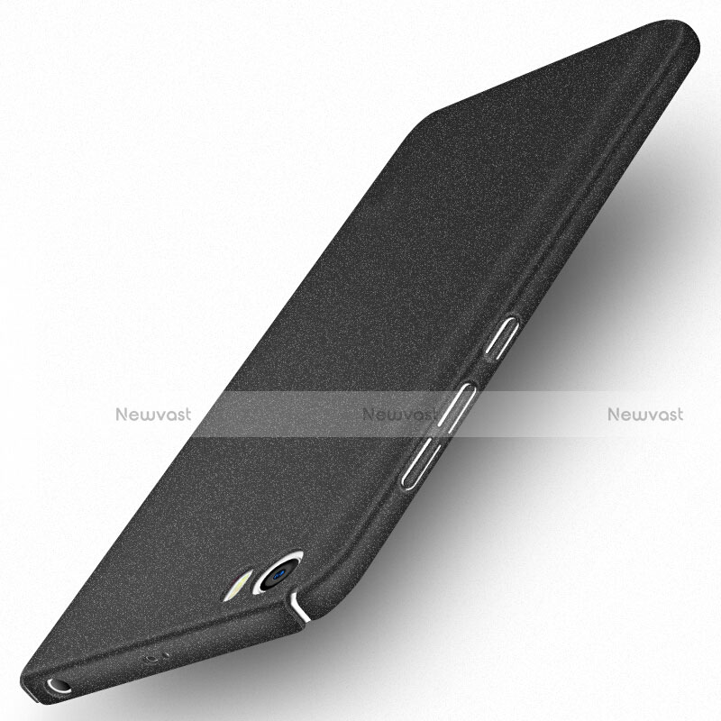 Hard Rigid Plastic Quicksand Cover Q02 for Xiaomi Mi 5 Black