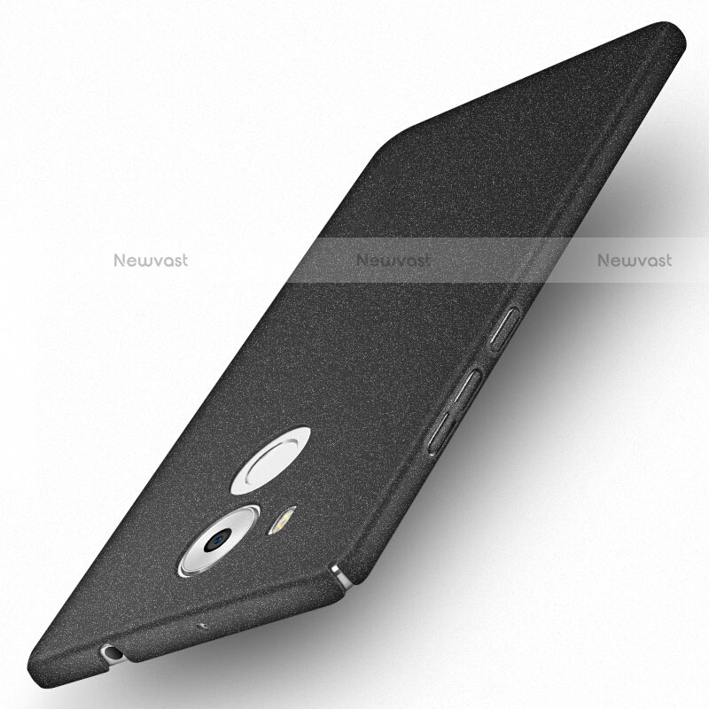 Hard Rigid Plastic Quicksand Cover R01 for Huawei Mate 8 Black