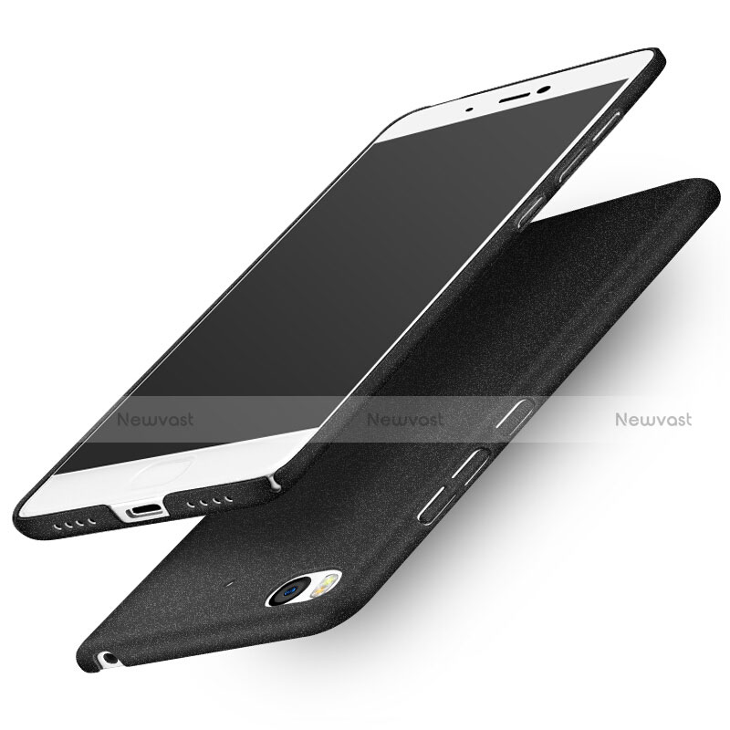 Hard Rigid Plastic Quicksand Cover R01 for Xiaomi Mi 5S Black