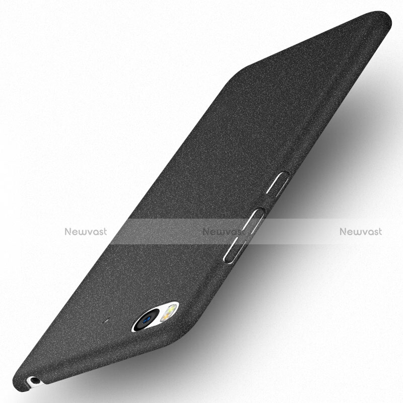 Hard Rigid Plastic Quicksand Cover R01 for Xiaomi Mi 5S Black