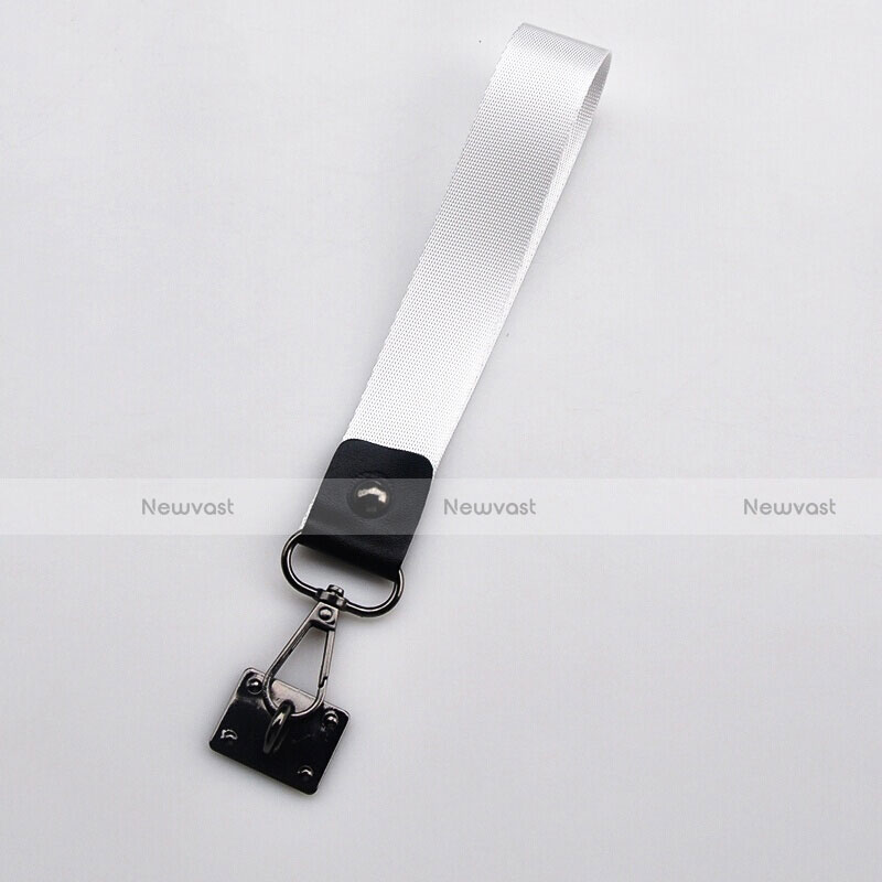 Lanyard Cell Phone Strap Universal K06 White